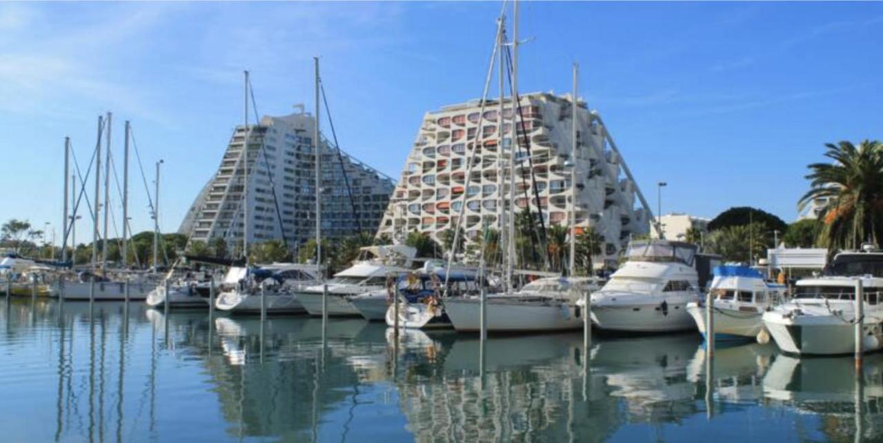 Super Appart ! Terrasse, Clim, Parking, 2Min Plage. Ла Гранде-Моте Екстериор снимка