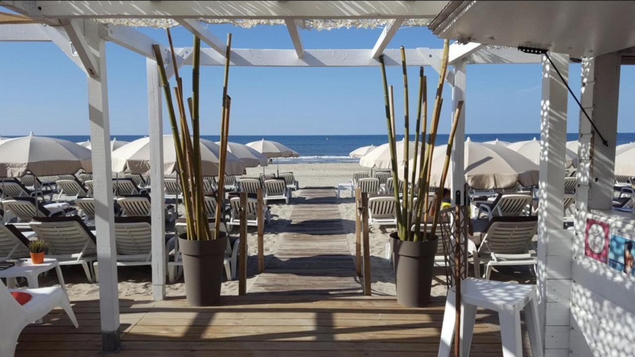 Super Appart ! Terrasse, Clim, Parking, 2Min Plage. Ла Гранде-Моте Екстериор снимка