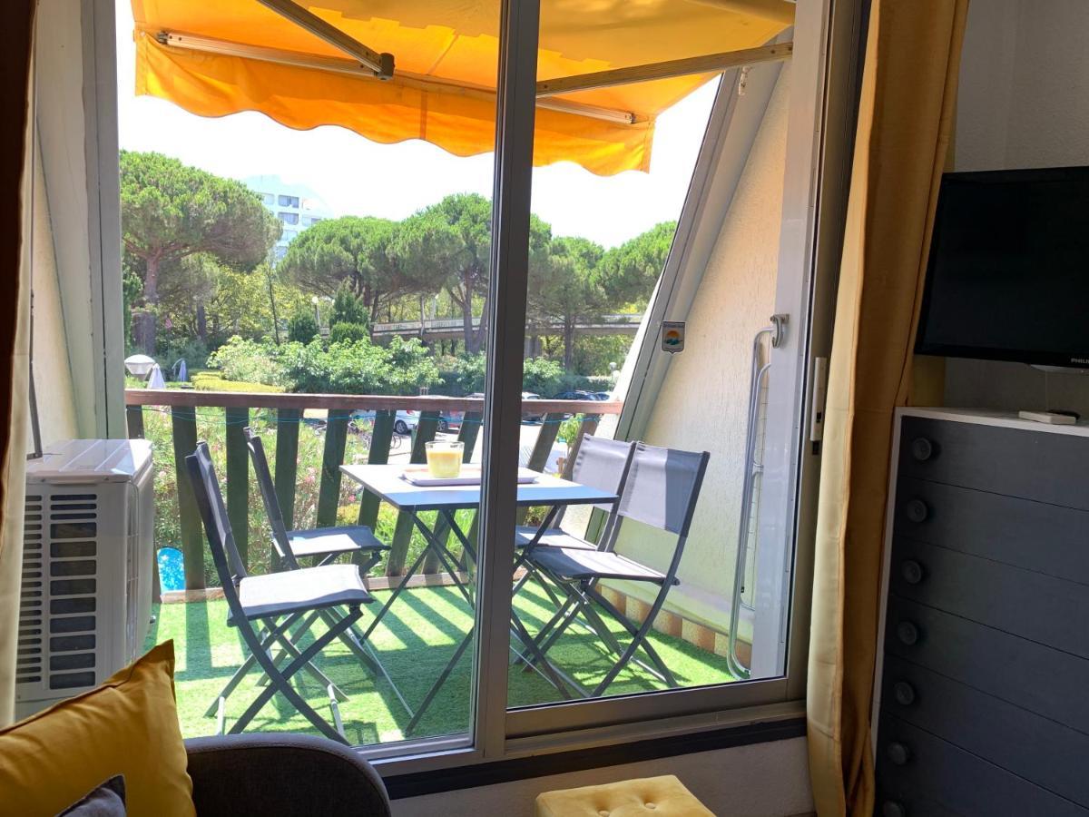 Super Appart ! Terrasse, Clim, Parking, 2Min Plage. Ла Гранде-Моте Екстериор снимка